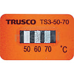 TRUSCO 温度シール3点表示タイプ