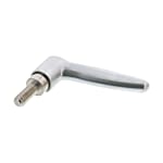 Clamp Levers/Stainless Steel/Threaded/Chrome Plated