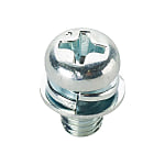 Cross Recessed Pan Head Screw With Captured Washer