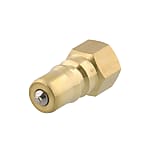 SP Cupla, Type A, Brass, NBR, Plug (for Male Thread Connections)
