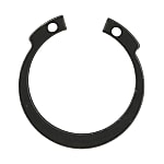 แหวนล็อคชนิด R แบบกลม (มีรู)