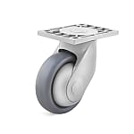 All-plastic Castors with thermoplastic wheel