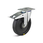 Swivel Castors with double stop and polyamide wheel