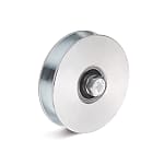 Castors, with two ball bearings