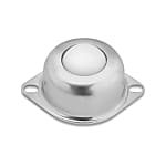 Ball roller with nylon ball