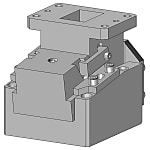 Unidades estándar debajo de la leva -Agujeros de pasador perforados / Agujeros de pasador terminados- MGDC100 (θ = 05-20)/MGDCA100 (θ = 05-20)