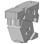 緊湊的飛行凸輪單元刺- MGFVC 52 (θ=45-80) (MISUMI)