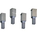 Punzones de bloque -TiCN Coating- Forma de vástago (pieza de montaje): con ranura para llave