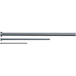Straight Ejector Pin - M2 Steel, 4 mm Head Height, Selectable Shaft Diameter and Length  