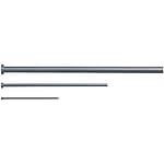 Straight Ejector Pin - M2 Steel, 4 mm Head Height, Selectable Shaft Diameter, Configurable Length  