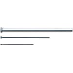 Straight Ejector Pin - H13 Steel, 4mm Head Height, Configurable Shaft Diameter and Length  