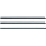 Straight Ejector Pins with Tip Processed - High Speed Steel SKH51, Configurable Shaft Diameter and Length (MISUMI)