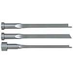 Rectangular Ejector Pins With Tip Processed -High Speed Steel SKH51/P・W Tolerance 0_-0.01/Free Designation Type-