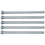 Straight Center Pins With Tip Processed -High Speed Steel SKH51/Shaft Diameter (P) Designation (0.01mm Increments) Type-