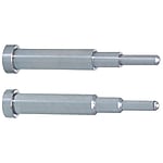 Konturkernstifte / zylindrisch / HSS, Werkzeugstahl / L 0,01mm / zweifach abgesetzt / Stirnform wählbar