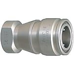 Acopladores de válvulas dobles・compactas para enfriamiento de acopladores alto flujo - enchufes de acero inoxidable・tapones -