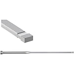 Precision Gas Release Rectangular Ejector Pins -High Speed Steel SKH51/P・W Tolerance 0_-0.005/Free Designation Type-