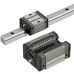中荷重・重荷重用リニアガイド　樹脂リテーナ付