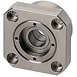 Ball Screw Support Units - Fixed Side, Round, with Radial Bearings, Economy Model
