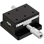 Manual X-Axis Stages - Dovetail, Rack & Pinion, Replaceable Screw, XWGL