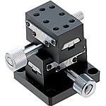 Manual XY-Axis Stages - Rectangular Dovetail, Rack and Pinion, High Accuracy, XYWG