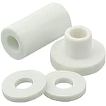 Thermally insulating ceramic washers / sleeves