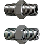 油壓･水壓用接頭　直柱型　PT･PT兩端外螺牙
