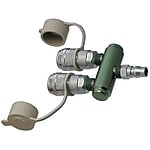 空氣耦合器-歧管，2插座/ 1插頭(MISUMI)