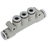 Push to Connect Fittings - Manifold, Triple Single