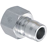 Fluid Couplers - No Valve Type - Tapped Plugs