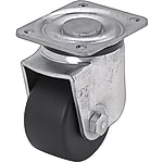 Casters - With fixed/rotating plate, series CKZ (very heavy loads).