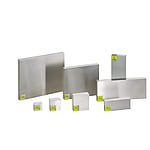 Placas de acero inoxidable 440C - Dimensiones configurables A, B y T