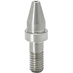 Shoulder Locating Pins - Round head, tapered tip, externally threaded shank.