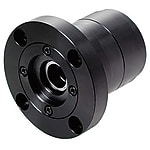 Bearings with Housing - Angular contact bearings, one deep groove ball bearing, round flange, double bearings.
