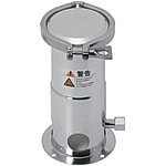 Pressure Tank - with Base, Wide Mouth, Configurable Threaded Holes