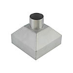 ダクトホース・アルミダクトホース用配管部品 集塵フード