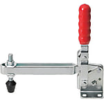 Vertical Clamp Levers - Long arm, flange type mounting base, holding capacity: 784 N.