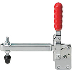 Vertical Clamping Levers - Long arm, straight mounting base, holding capacity: 1078 N.
