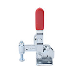 Toggle Clamp, Vertical Type, Flange Base, Clamp Bolt Fixed, Clamping Force 980 N