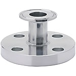 Sanitary Adapter Fittings - Flanged End, Ferrule End
