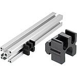 Aluminum Extrusion Conveyor Rollers - Shaft Holders