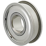 Deep Groove Ball Bearings - G-Groove, Double-Sealed, Stainless Steel.