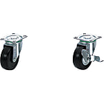 Casters - Electrically conductive, bolt-on, swivel plate.