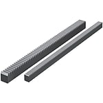 Induction Hardened Rack Gears - Ground, Hole Position Configurable, Pressure Angle 20 Degrees, Module 1.0, 1.5, 2.0, 2.5, 3.0