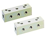 [Clean &amp; Pack]Manifold Block - Hydraulic, Lateral Through Hole, L-Shaped Hole