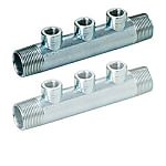 [Clean &amp; Pack]Pipe Manifold - 1 Way, Both Ends Male Threaded