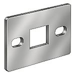 板金 取付板・ブラケット -フリー寸法 四角穴タイプ- JTRFS