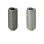 【クリーン洗浄品】SUS316L　六角穴付止ねじ　くぼみ先