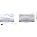 Keyboard, PS/2, USB English 85 Key With Mouse Pointer Wheel