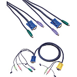 PS/2 KVM交換機專用電纜連接(MISUMI)